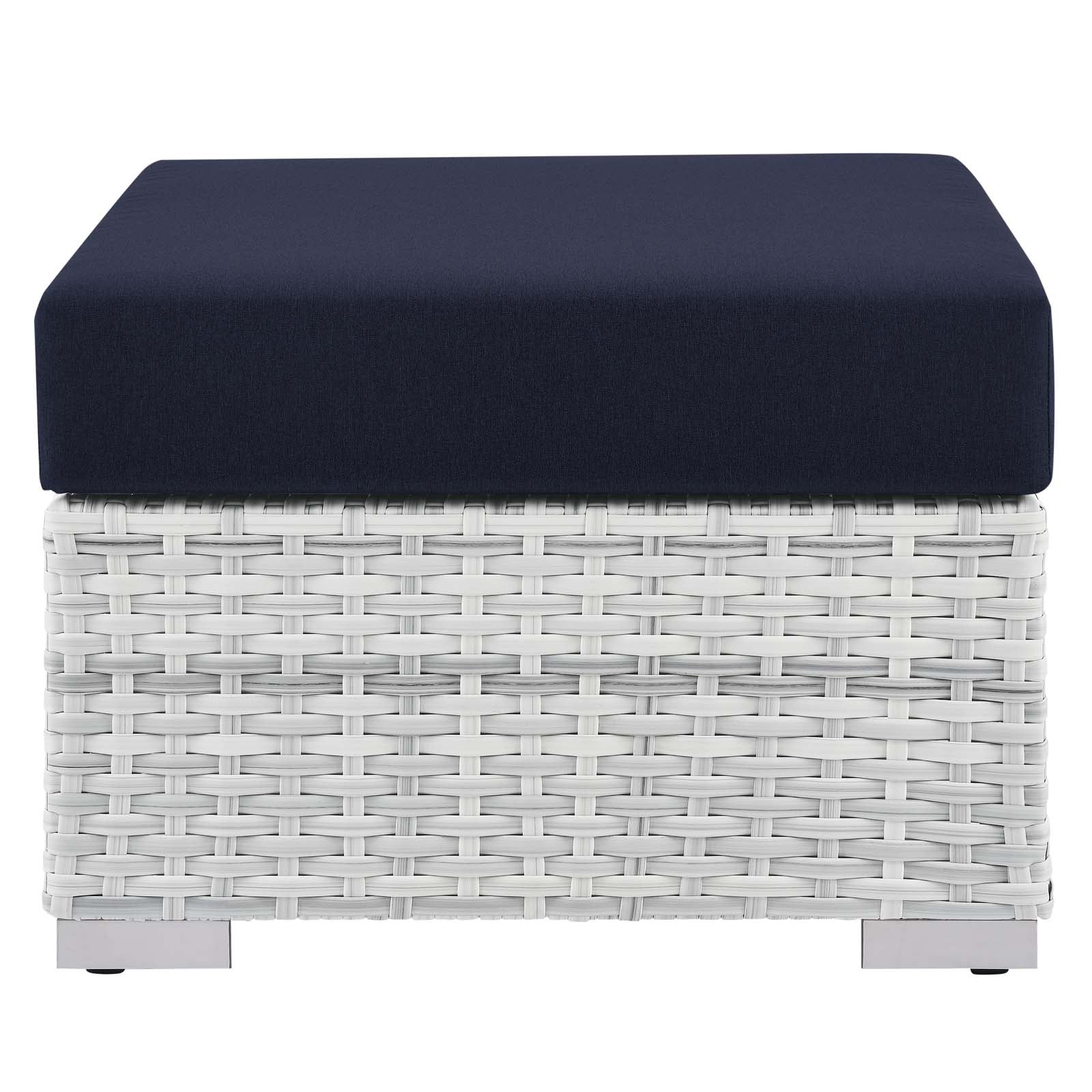 Convene Outdoor Patio Ottoman By HouseBean