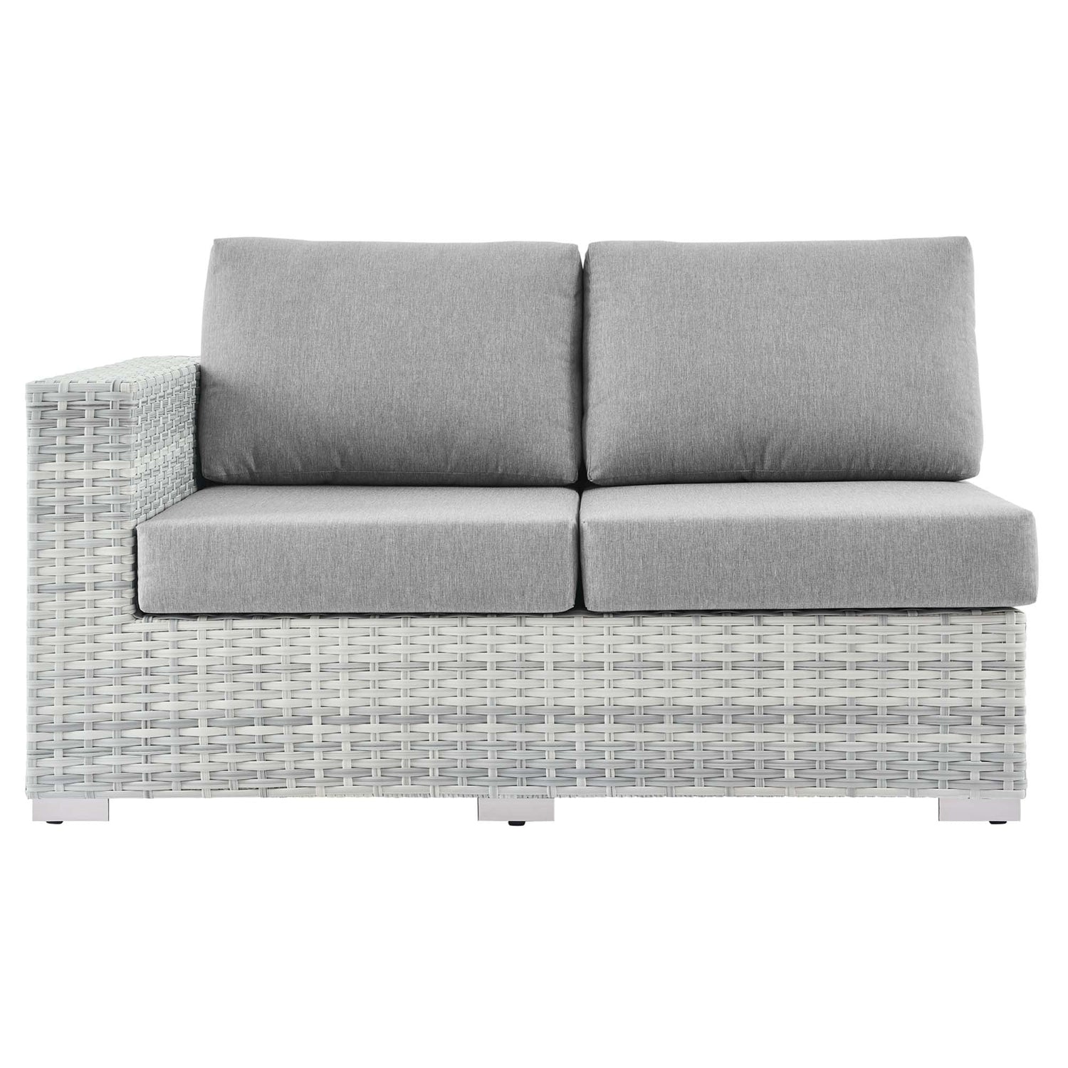 Convene Outdoor Patio Left-Arm Loveseat by Modway