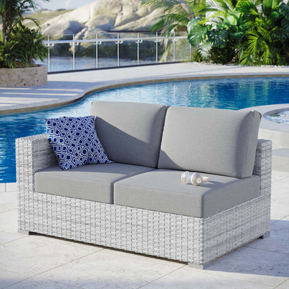 Convene Outdoor Patio Left-Arm Loveseat by Modway