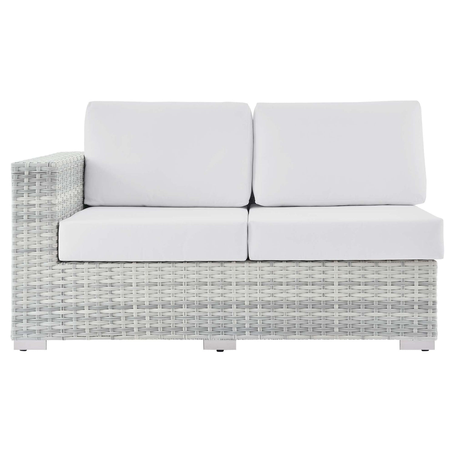 Convene Outdoor Patio Left-Arm Loveseat by Modway