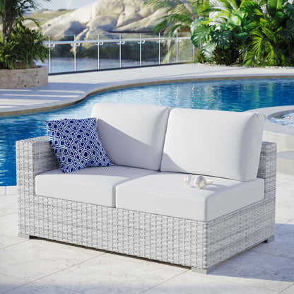 Convene Outdoor Patio Left-Arm Loveseat by Modway