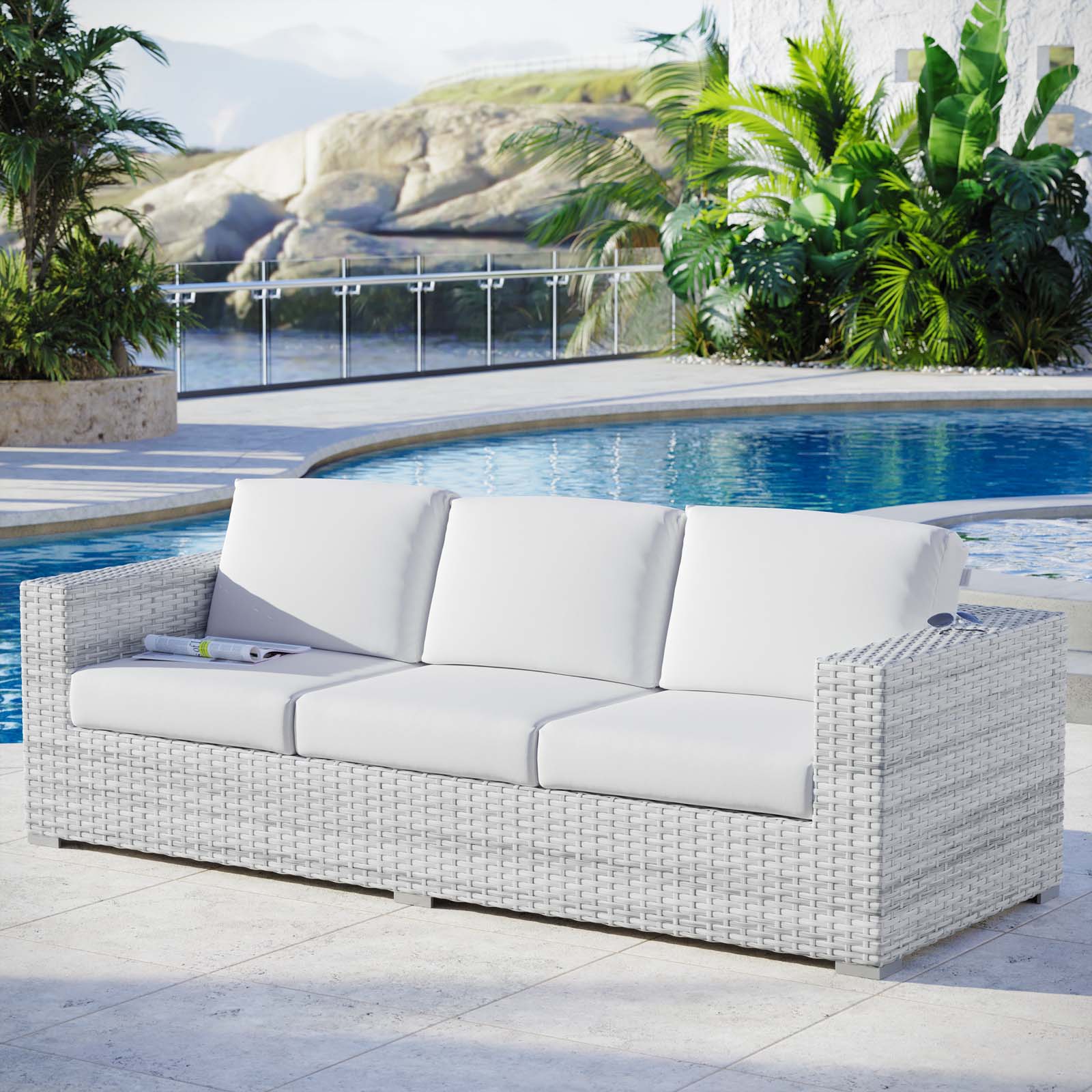 Convene Outdoor Patio Sofa By HouseBean