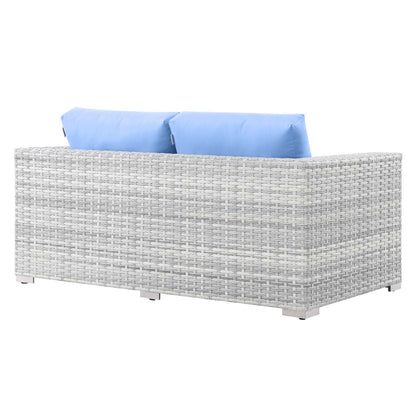 Convene Outdoor Patio Loveseat By HouseBean