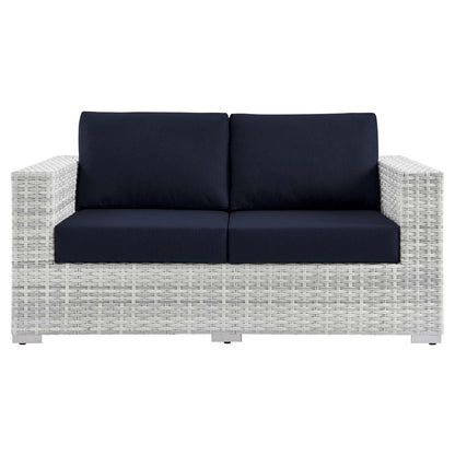 Convene Outdoor Patio Loveseat By HouseBean