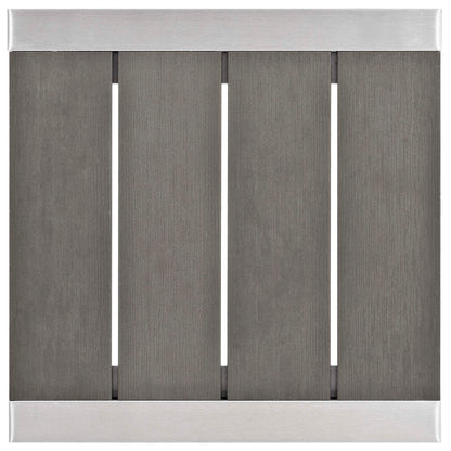 Shore Sunbrella¬Æ Fabric Outdoor Patio Aluminum 3 Piece Set by Modway