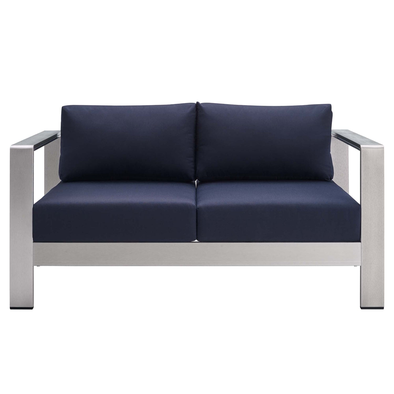 Shore Sunbrella¬Æ Fabric Outdoor Patio Aluminum 3 Piece Set by Modway