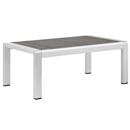 Shore Sunbrella¬Æ Fabric Outdoor Patio Aluminum 3 Piece Set by Modway
