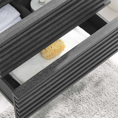 Render Wall-Mount Bathroom Cabinet Basin Not Included by Modway