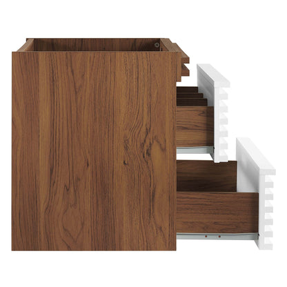Render Wall-Mount Bathroom Cabinet Basin Not Included by Modway