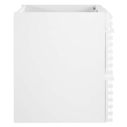 Render Wall-Mount Bathroom Cabinet Basin Not Included by Modway
