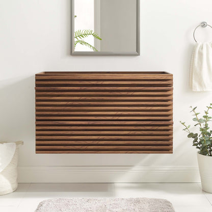 Render Wall-Mount Bathroom Cabinet Basin Not Included by Modway