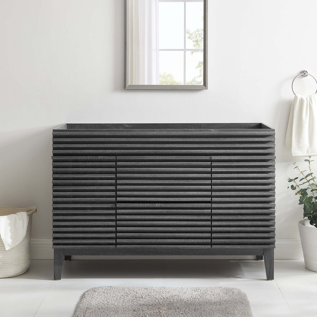 Render 48&quot; Bathroom Cabinet Basin Not Included by Modway