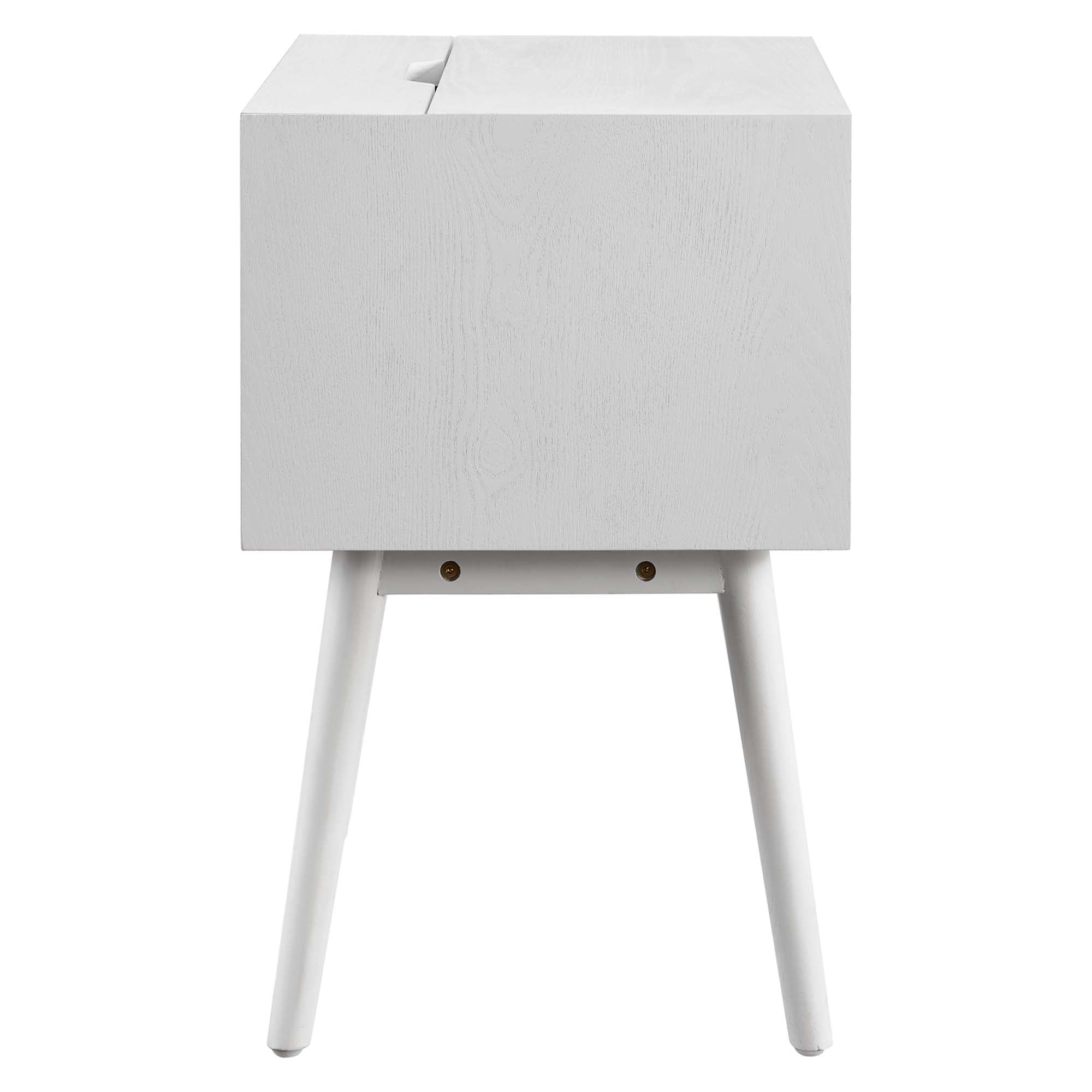 Ember Wood Nightstand With USB Ports by Modway