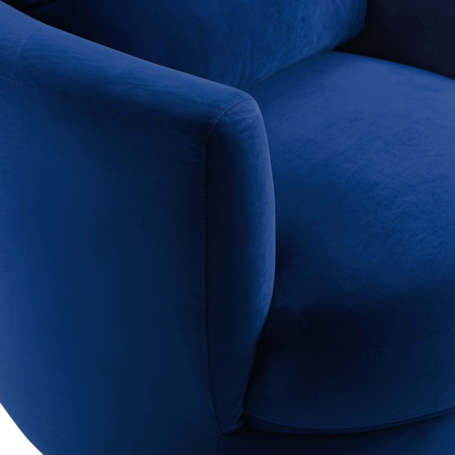Pirouette Performance Velvet Swivel Armchair by Modway