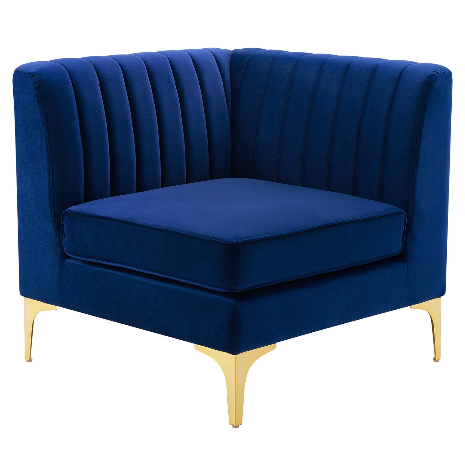 Triumph Channel Tufted Performance Velvet Loveseat by Modway