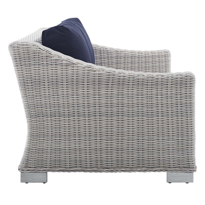 Conway Sunbrella¬Æ Outdoor Patio Wicker Rattan 4-Piece Furniture Set by Modway