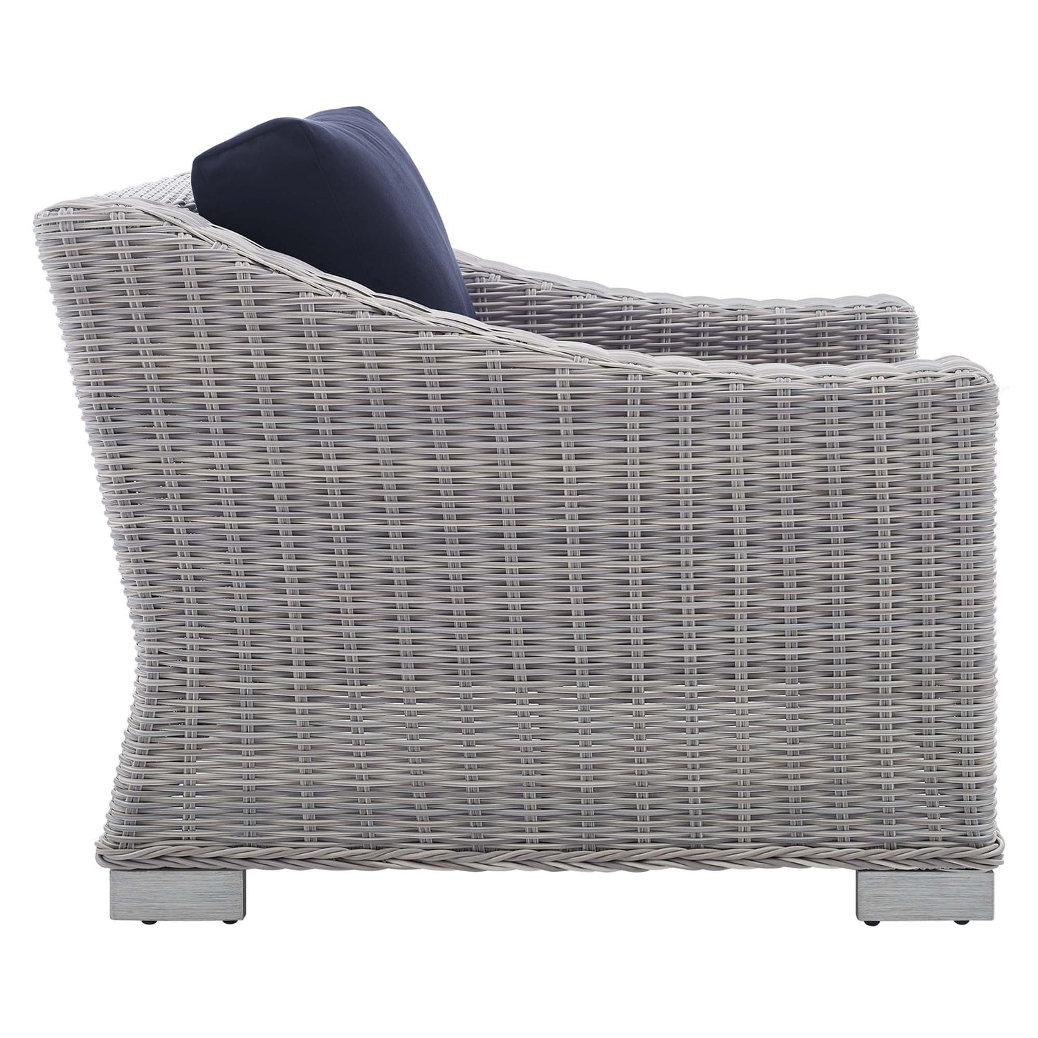 Conway Sunbrella¬Æ Outdoor Patio Wicker Rattan 4-Piece Furniture Set by Modway