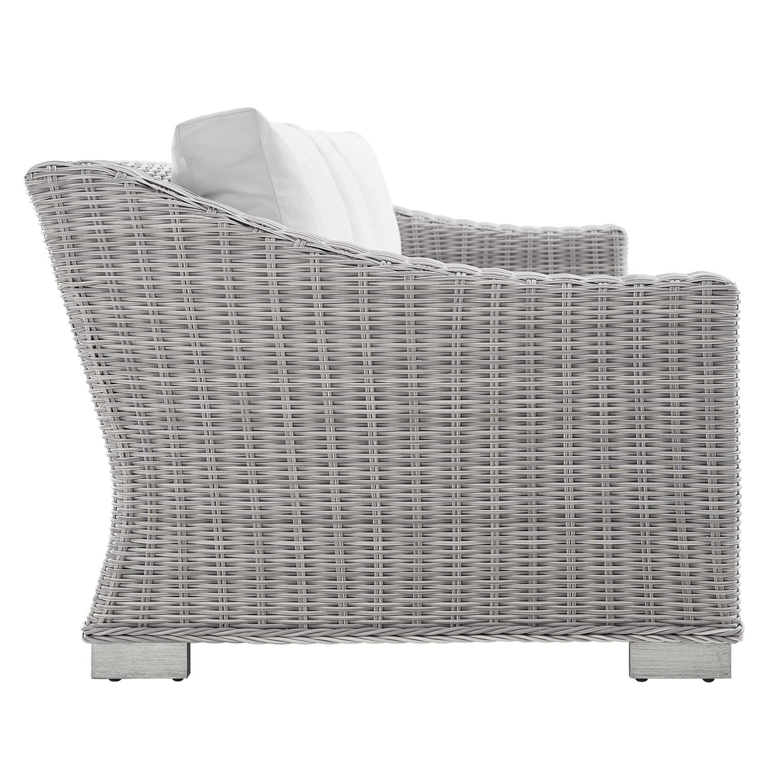 Conway Sunbrella¬Æ Outdoor Patio Wicker Rattan 4-Piece Furniture Set by Modway