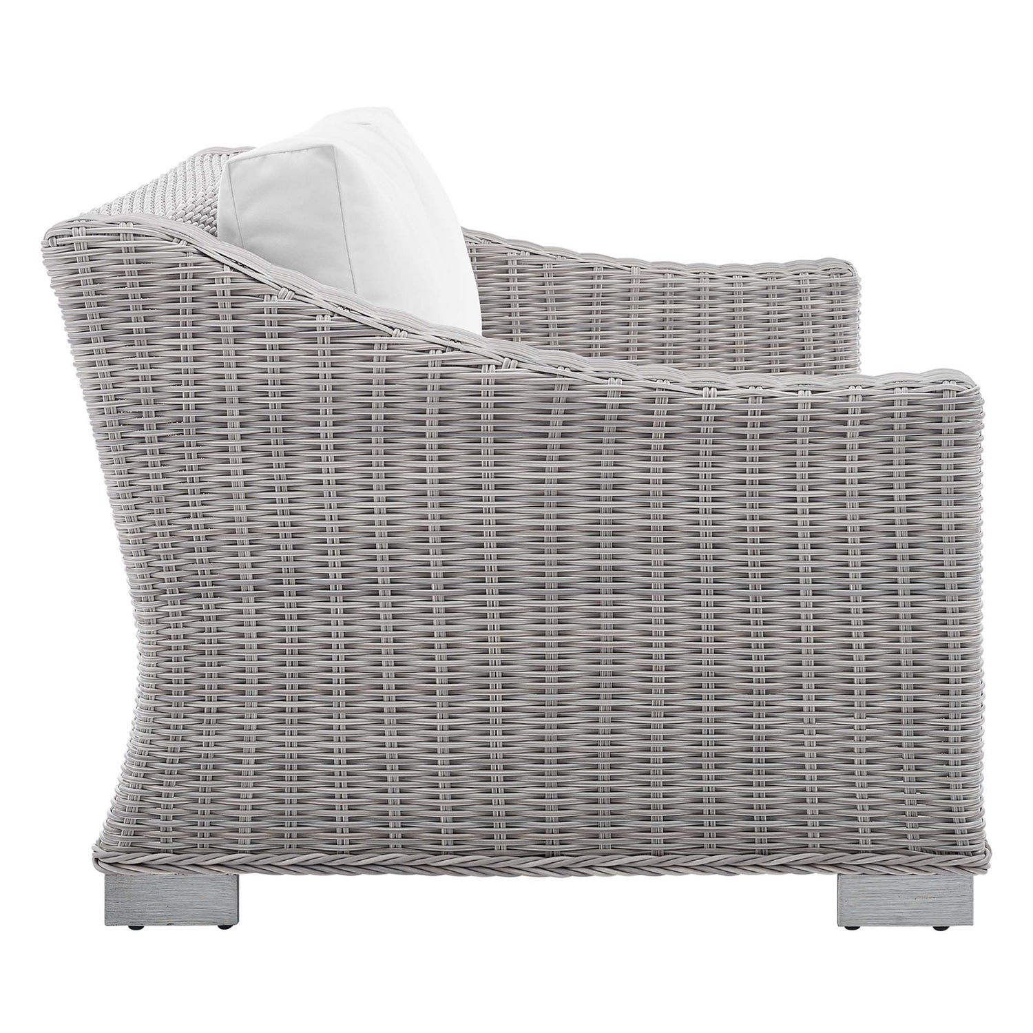 Conway Sunbrella¬Æ Outdoor Patio Wicker Rattan 4-Piece Furniture Set by Modway