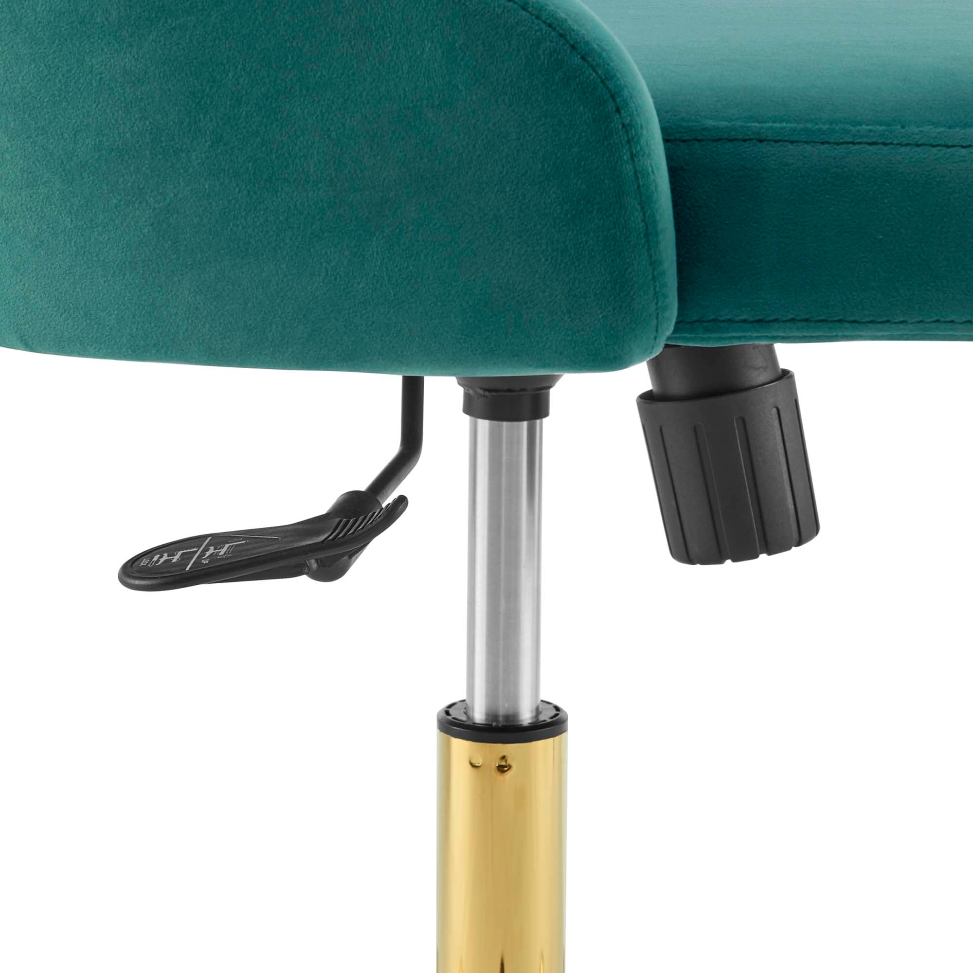 Distinct Tufted Swivel Performance Velvet Office Chair by Modway