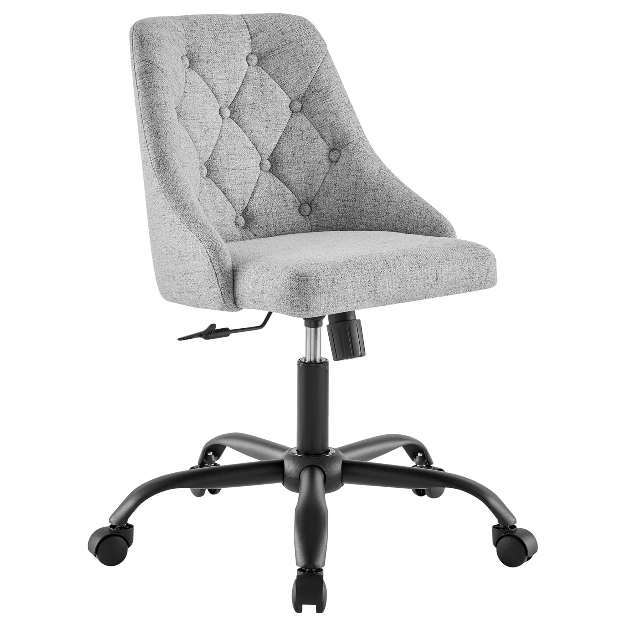 Distinct Tufted Swivel Upholstered Office Chair by Modway