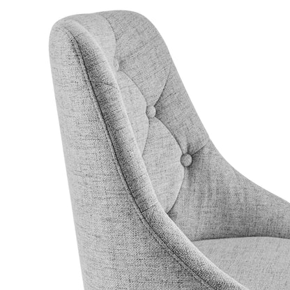 Distinct Tufted Swivel Upholstered Office Chair by Modway