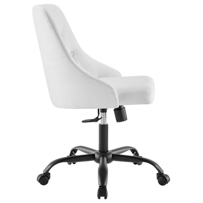 Distinct Tufted Swivel Upholstered Office Chair by Modway