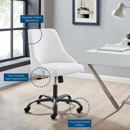 Designate Swivel Upholstered Office Chair by Modway