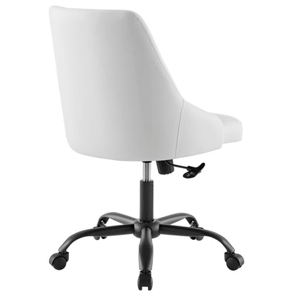 Designate Swivel Vegan Leather Office Chair by Modway