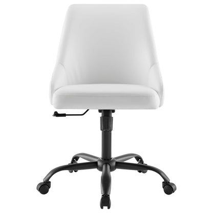 Designate Swivel Vegan Leather Office Chair by Modway