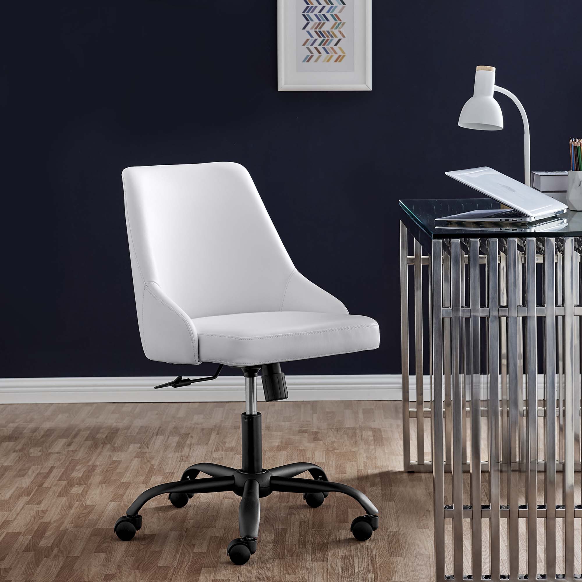 Designate Swivel Vegan Leather Office Chair by Modway