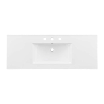 Cayman 48&quot; Single Basin Bathroom Sink By HouseBean