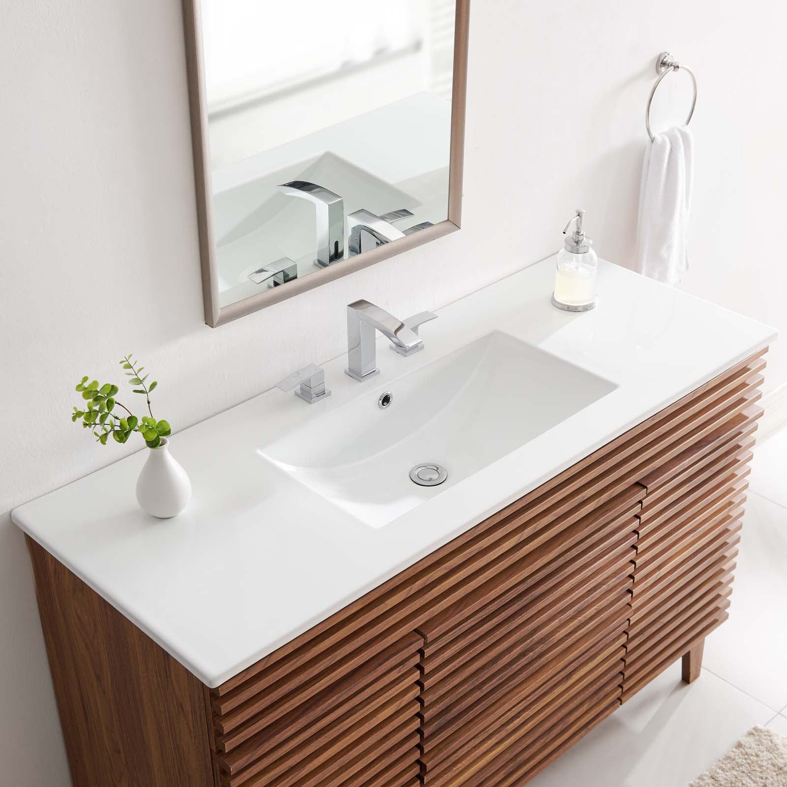 Cayman 48&quot; Single Basin Bathroom Sink By HouseBean