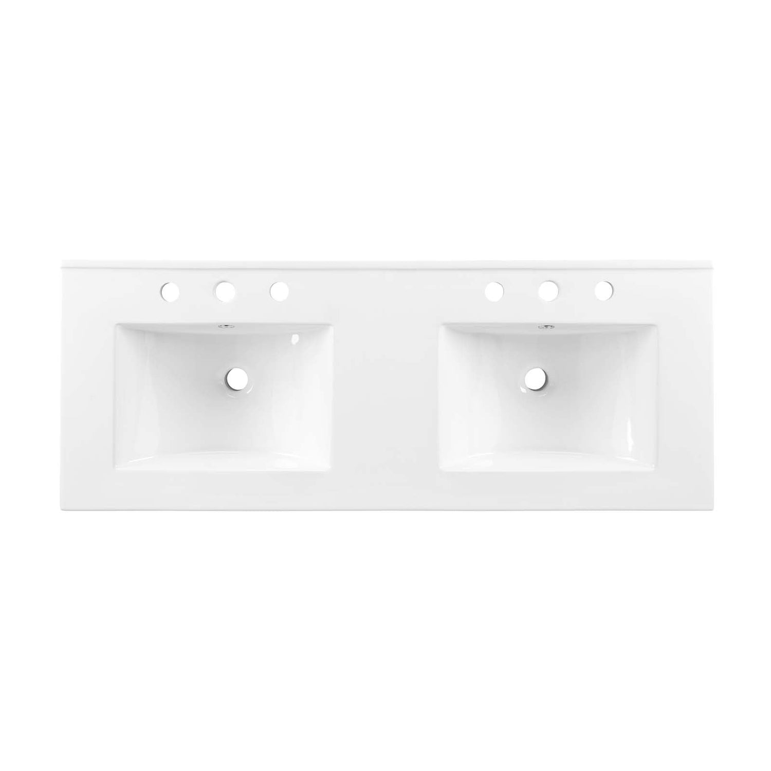 Cayman 48&quot; Double Basin Bathroom Sink By HouseBean