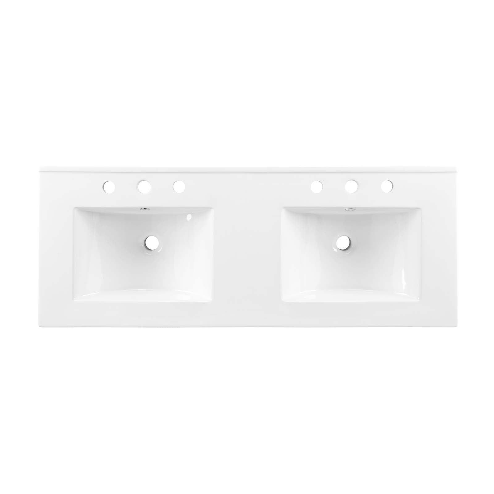 Cayman 48&quot; Double Basin Bathroom Sink By HouseBean