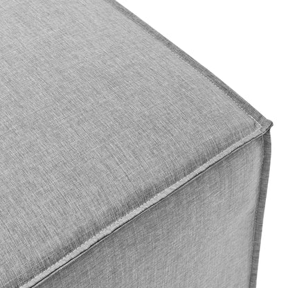 Saybrook Outdoor Patio Upholstered Loveseat and Ottoman Set by Modway