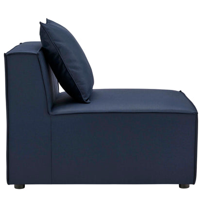 Saybrook Outdoor Patio Upholstered 3-Piece Sectional Sofa by Modway