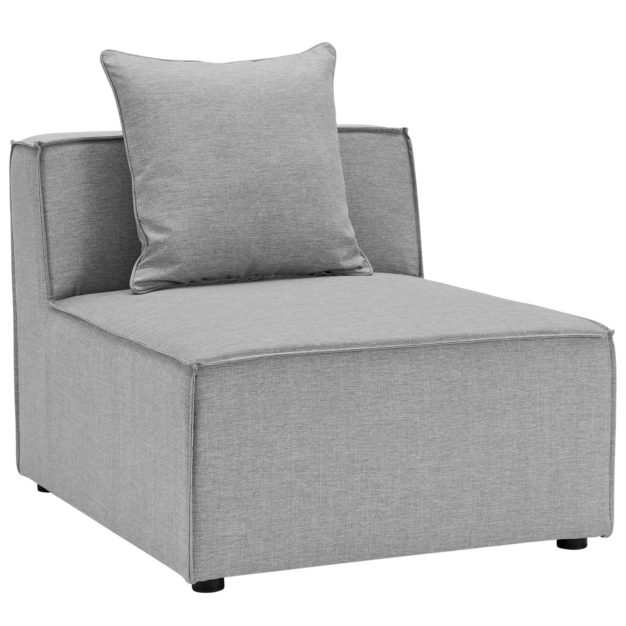 Saybrook Outdoor Patio Upholstered 4-Piece Sectional Sofa by Modway