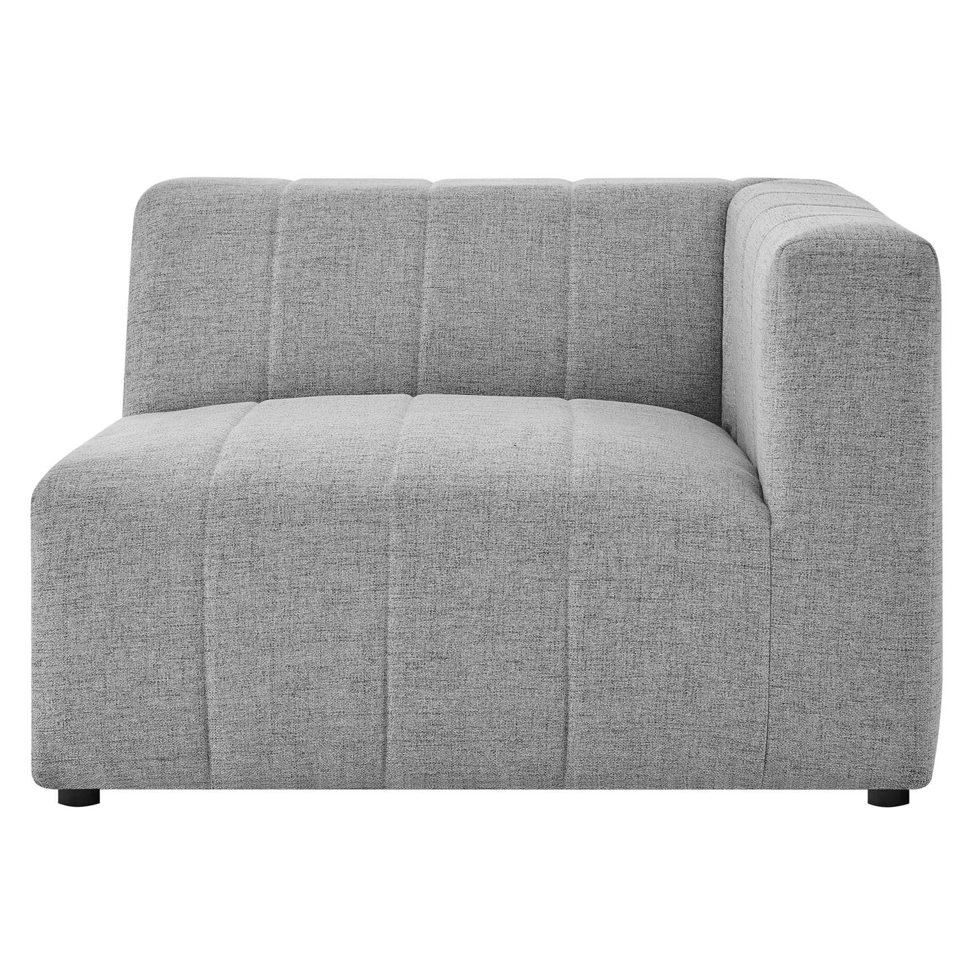 Bartlett Upholstered Fabric Right-Arm Chair by Modway