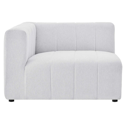 Bartlett Upholstered Fabric Left-Arm Chair by Modway