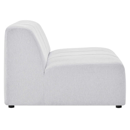 Bartlett Upholstered Fabric Armless Chair by Modway