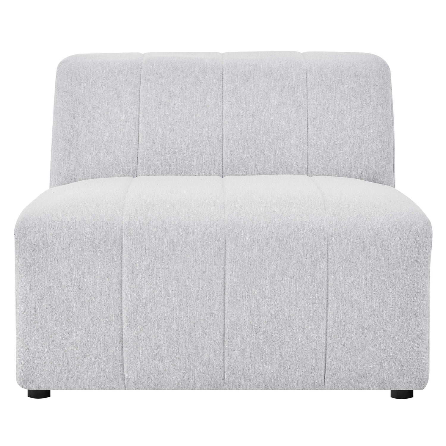 Bartlett Upholstered Fabric Armless Chair by Modway