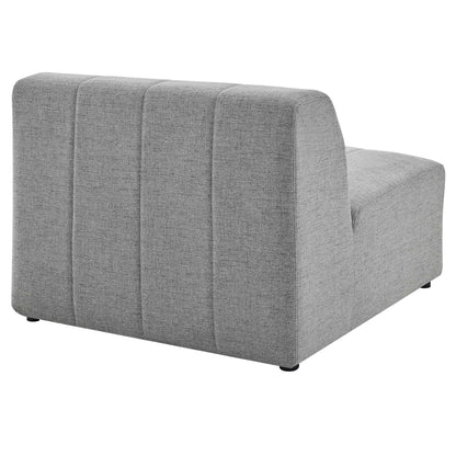 Bartlett Upholstered Fabric Armless Chair by Modway