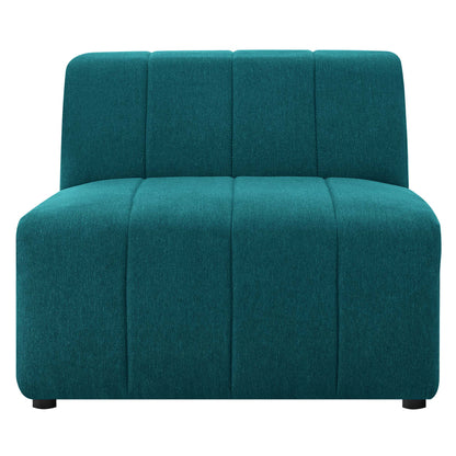 Bartlett Upholstered Fabric Armless Chair by Modway