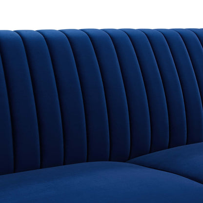 Winsome Channel Tufted Performance Velvet Sofa by Modway