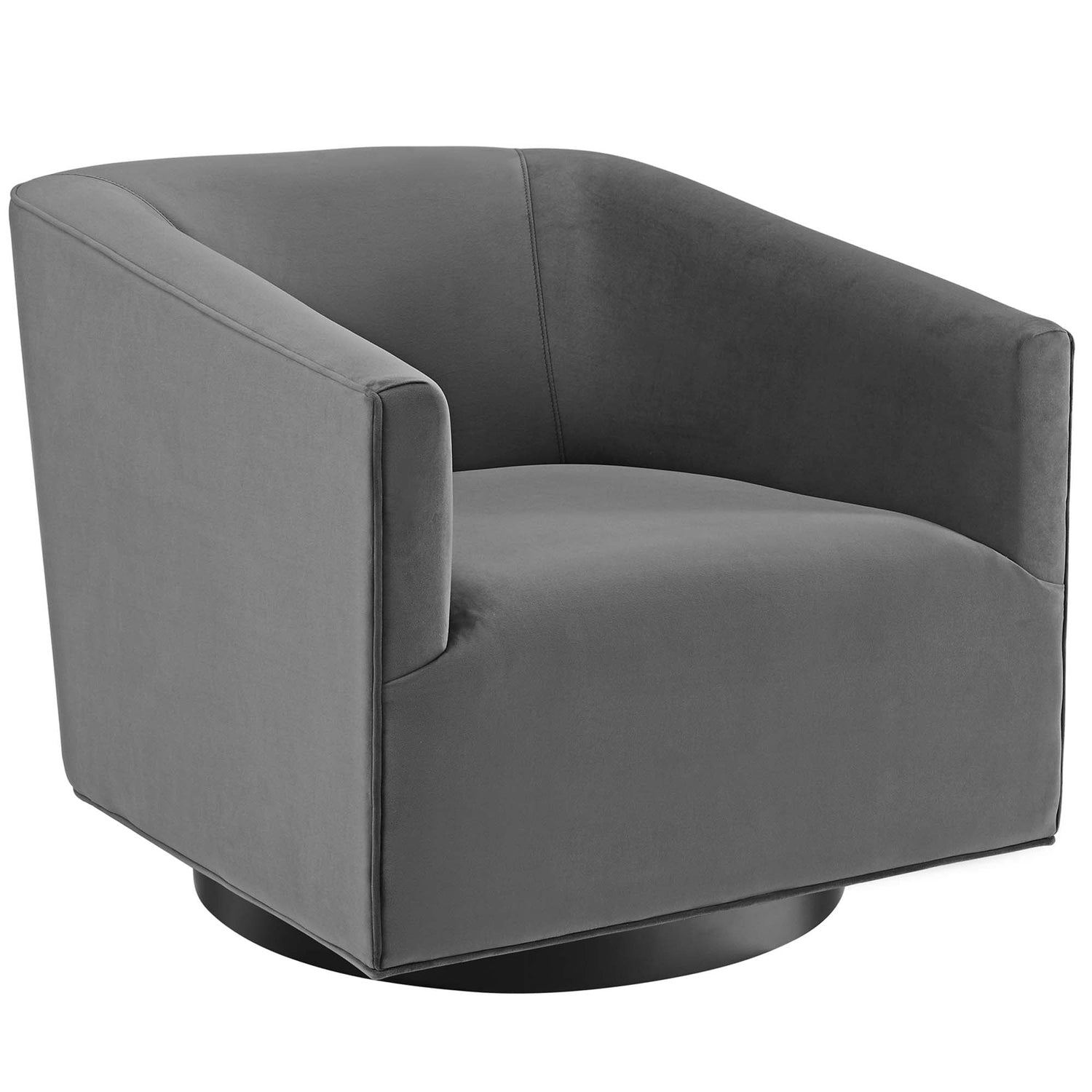 Twist Swivel Chair Performance Velvet Set of 2 by Modway