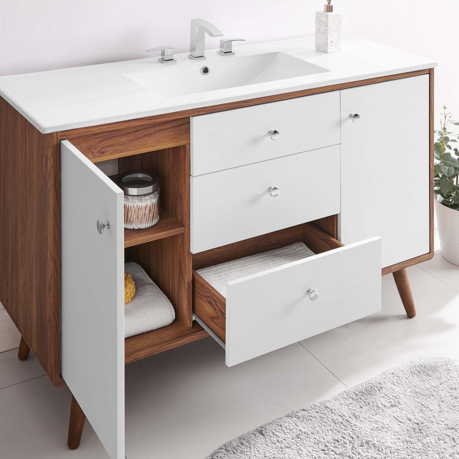 Transmit Bathroom Vanity Basin Included by Modway