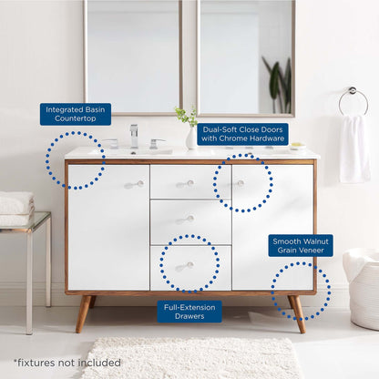 Transmit Bathroom Vanity Basin Included by Modway