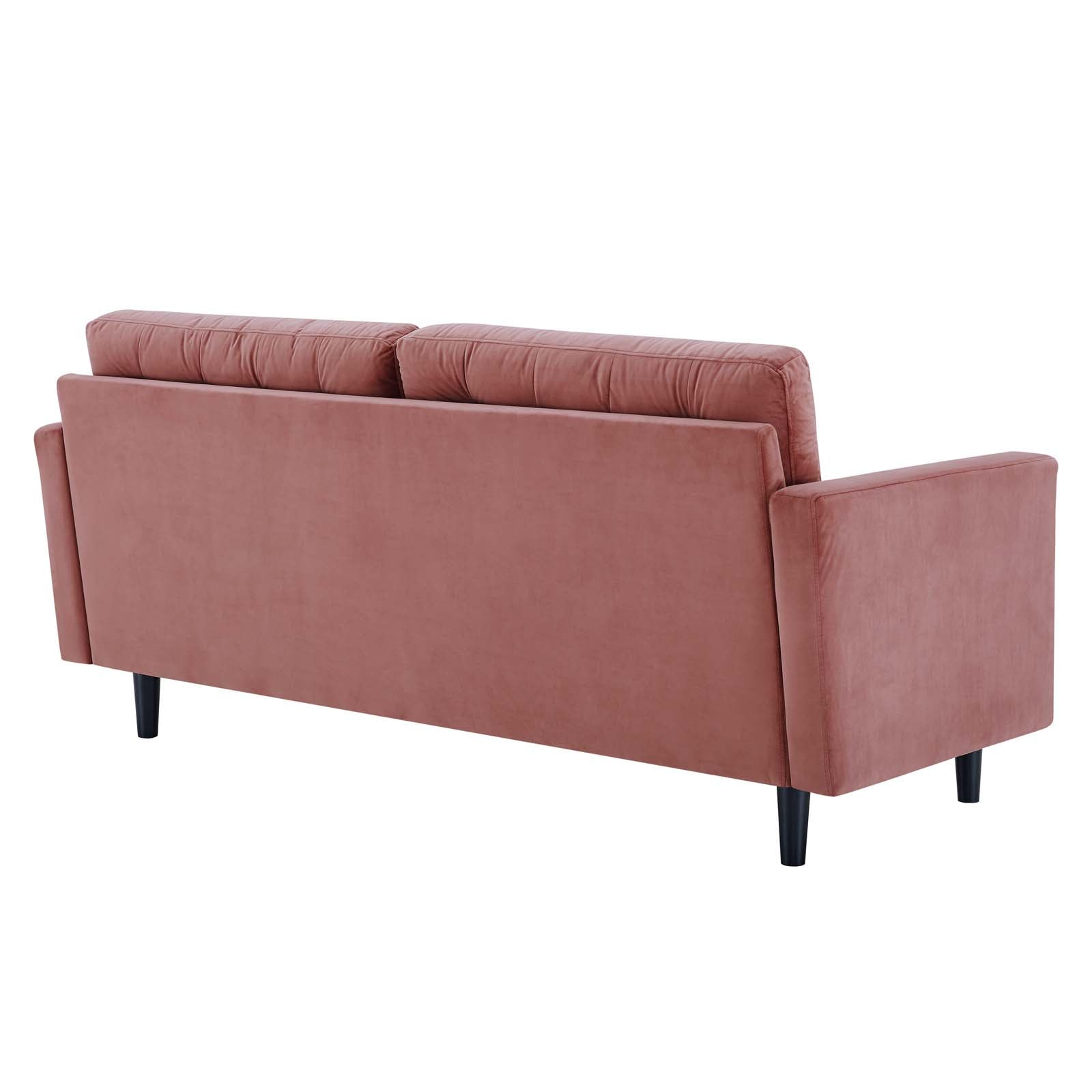 Exalt Tufted Performance Velvet Sofa By HouseBean