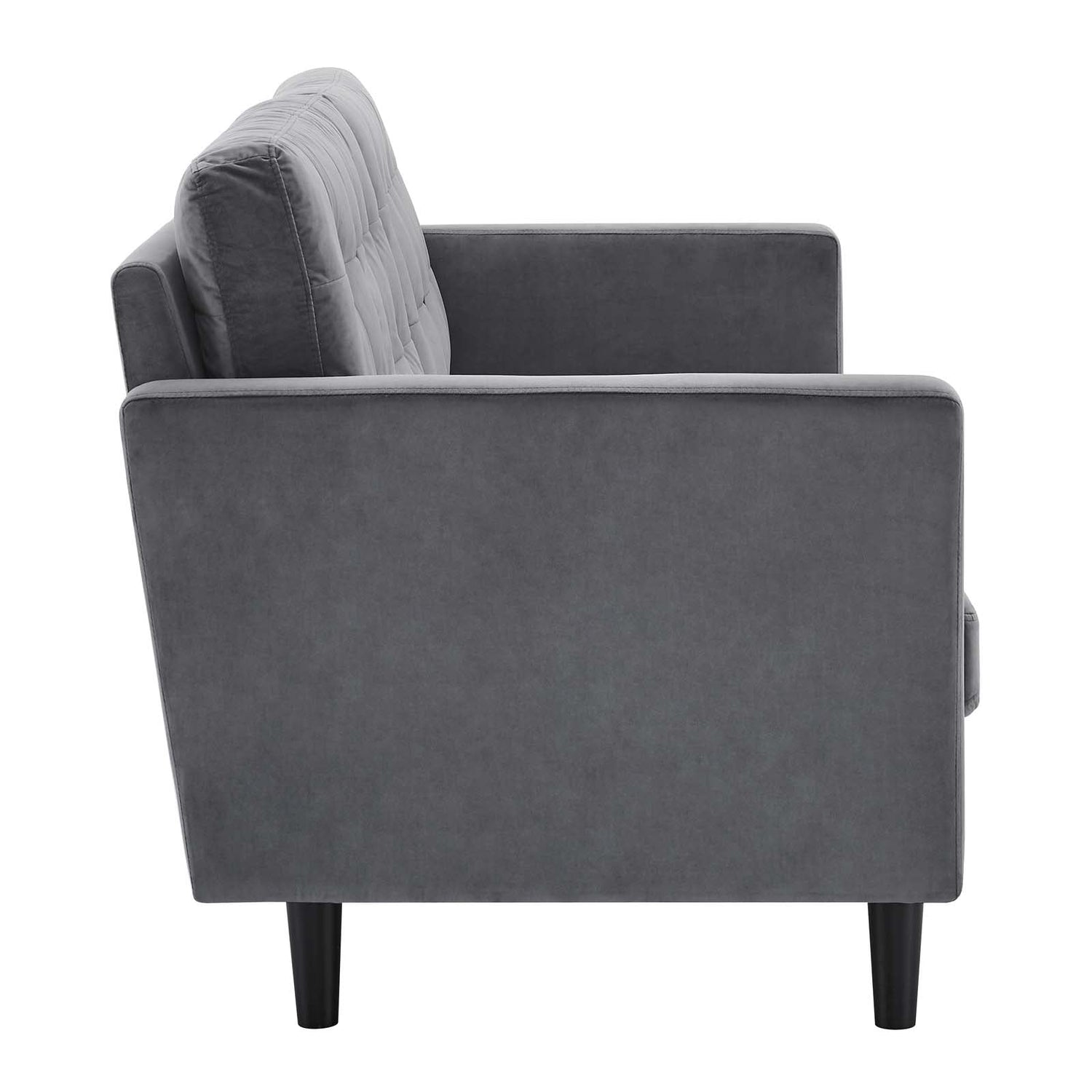 Exalt Tufted Performance Velvet Sofa By HouseBean